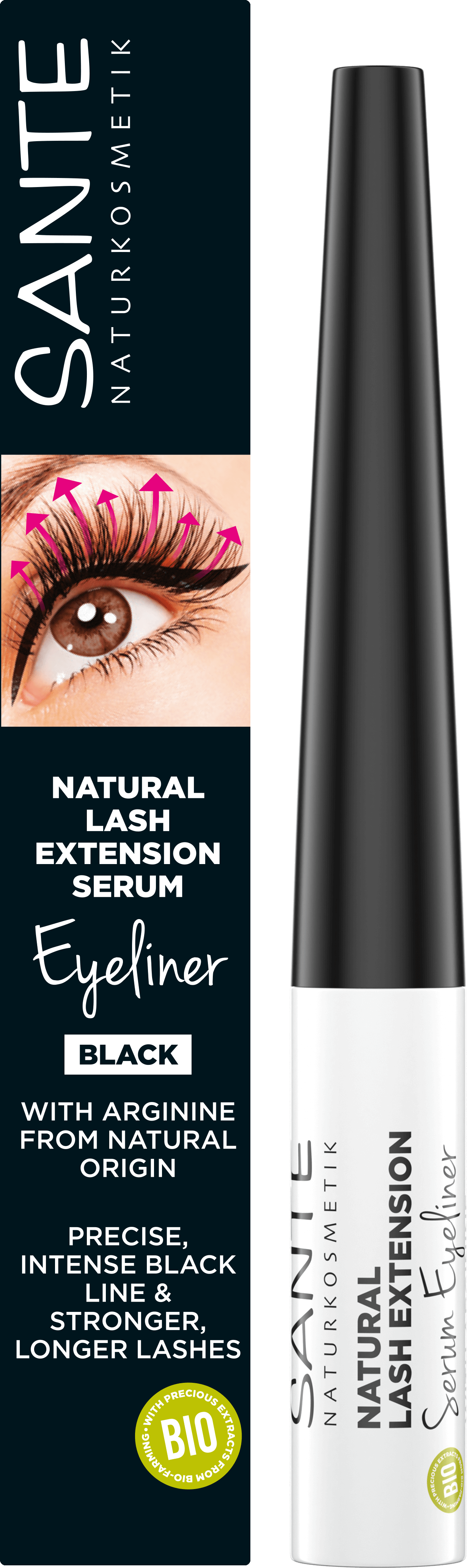 Natural Lash Extension Serum Eyeliner | Naturkosmetik SANTE