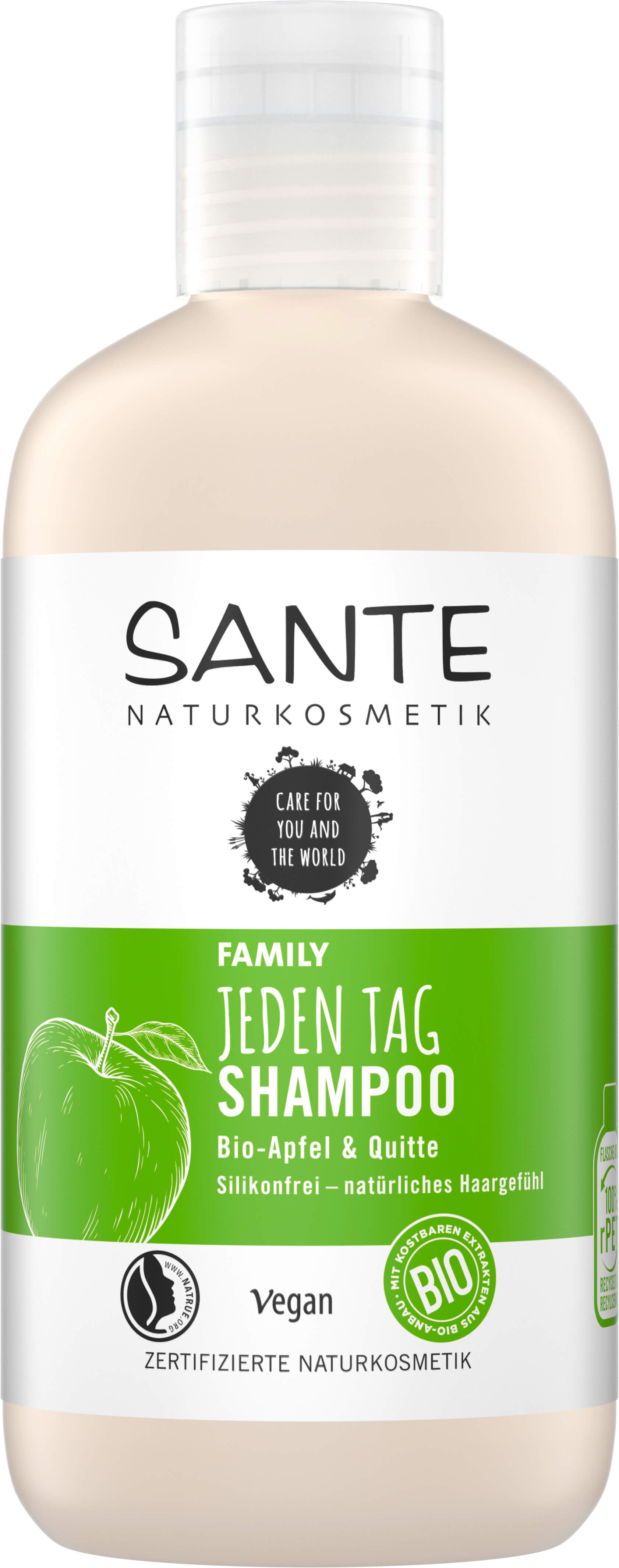 SANTE Shampoo Naturkosmetik & Bio-Apfel | Jeden Tag Quitte