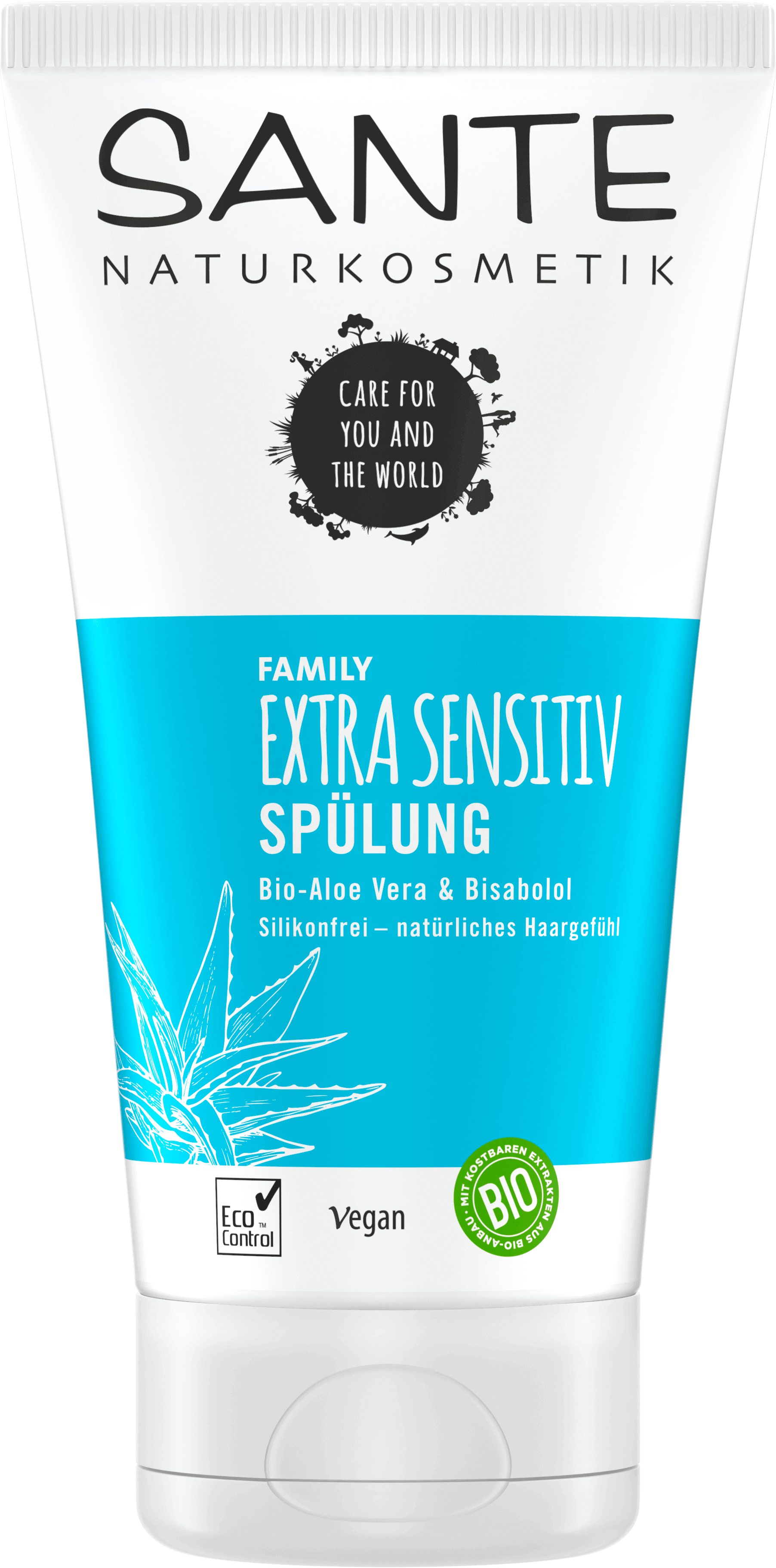 Extra Sensitive Conditioner Organic Aloe Bisabolol Natural Vera | & Cosmetics SANTE