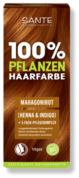 Pflanzenhaarfarbe - mahagonirot
