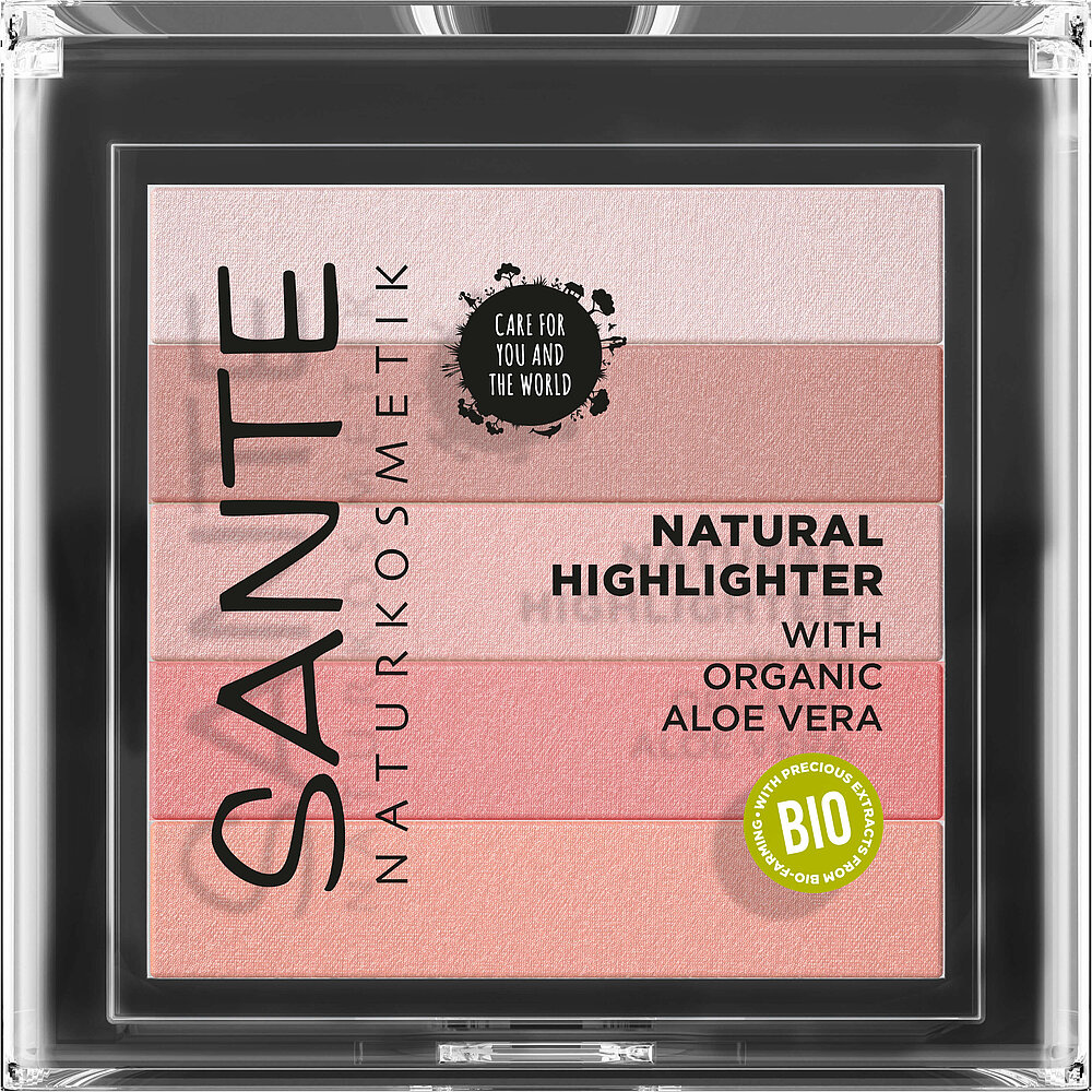 Natural Highlighter 02 Rose | Natural Cosmetics SANTE