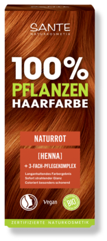 Pflanzenhaarfarbe - naturrot