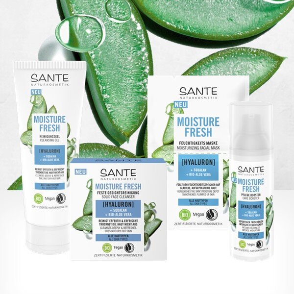Vegan Bio-Kosmetik SANTE & Ihr Natürlich für Gesicht - Naturkosmetik |