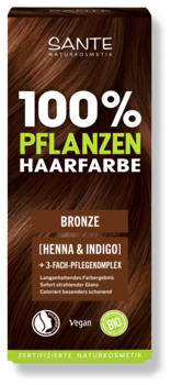 Pflanzenhaarfarbe - bronze