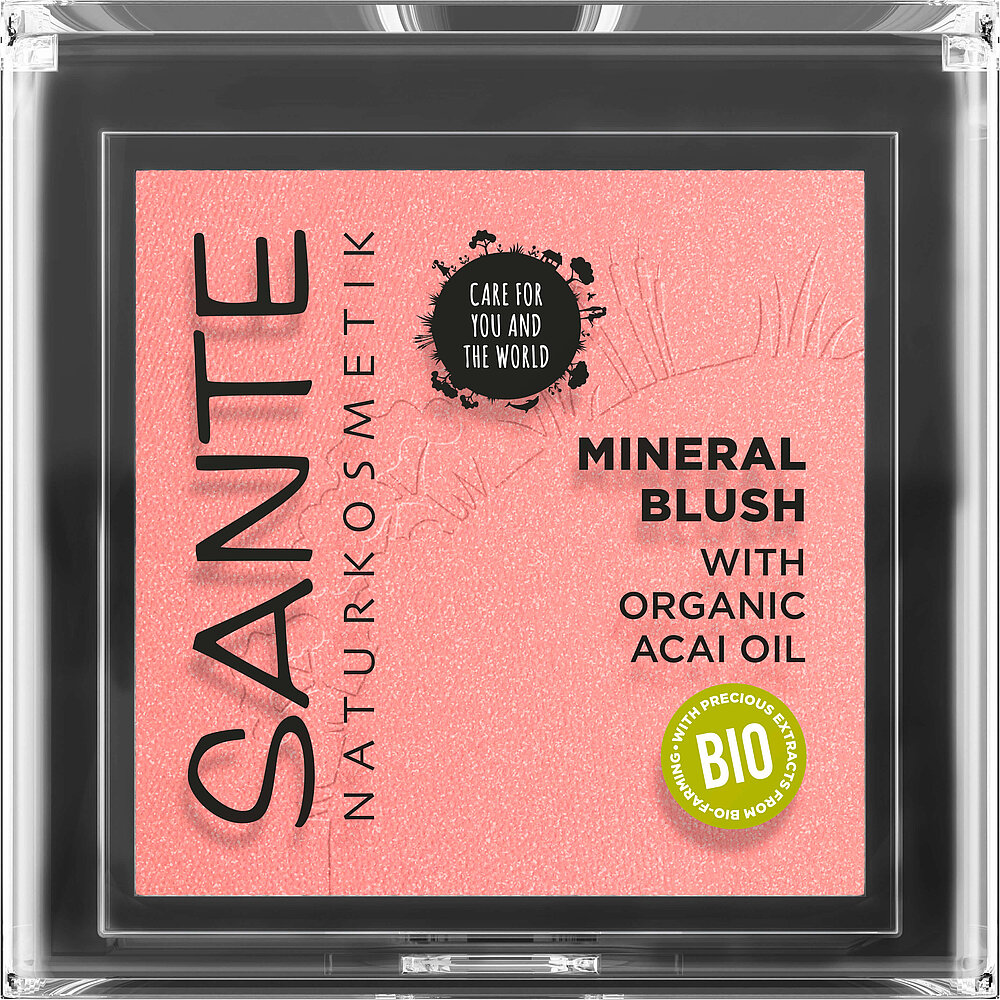 01 Mellow Peach | SANTE Mineral Naturkosmetik Blush