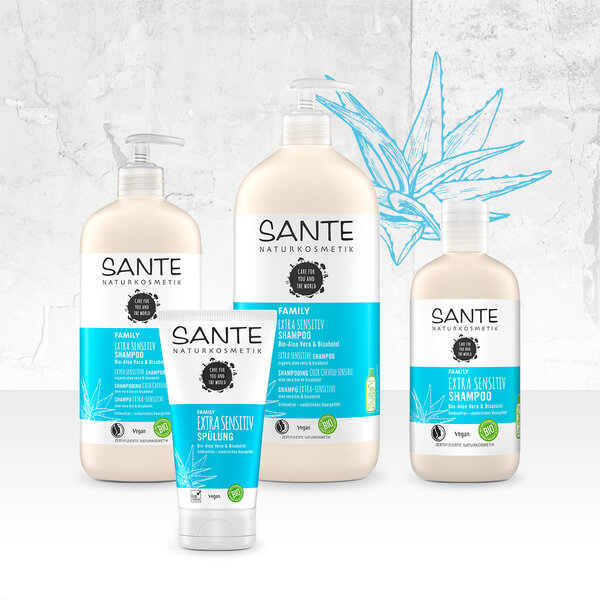 Organic Shampoo - Natural & Vegan SANTE | Natural Cosmetics Shampoos