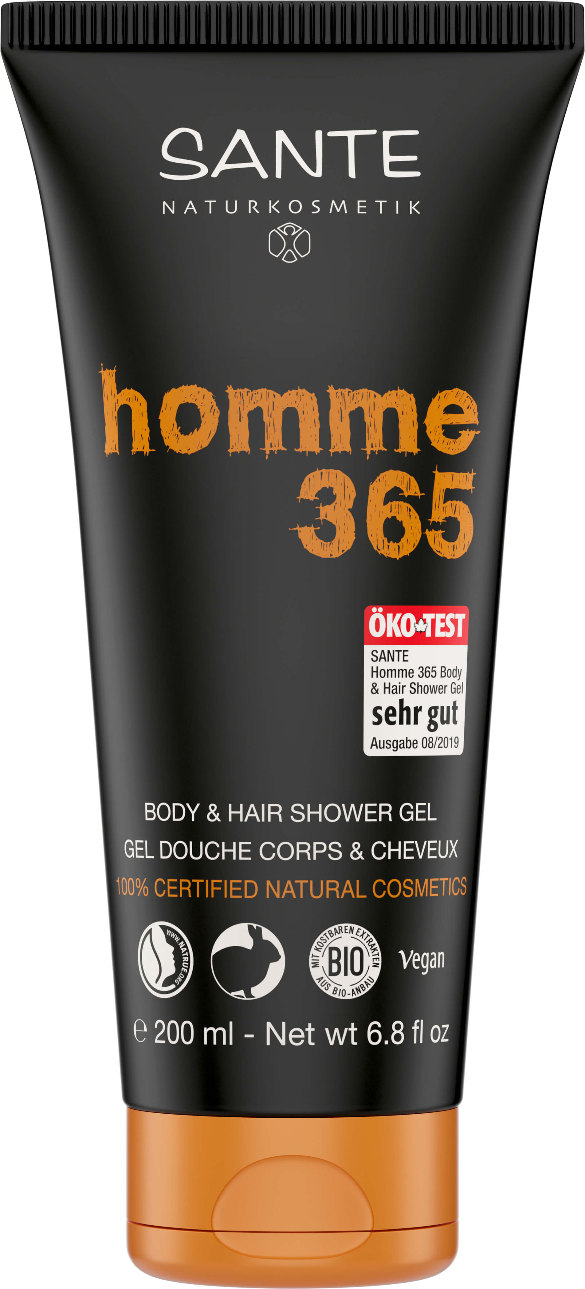 Homme 365 Body & Hair Shower Gel | SANTE Naturkosmetik